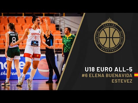 Elena BUENAVIDA ESTEVEZ Women's EUROBASKET 2022 Spain v Lithuania FIBA U18 European Final Highlights