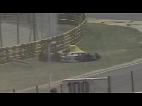 Thierry Boutsen Crash Kyalami 1990 Williams FW 13 RARE FOOTAGE
