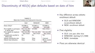 Lecture 19: Defaults, Nudges, and Frames