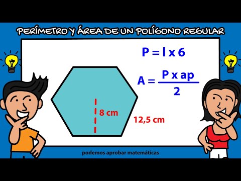 HOW TO FIND THE PERIMETER AND AREA OF A REGULAR POLYGON SUPER EASY