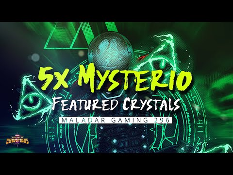 5x 6 Star Mysterio Featured Cavalier Crystals Opening 🤩 #MCOC