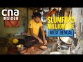 Vegetable Fritters Yellow Pea Curry In Kolkata West Bengal Slumfood Millionaire India