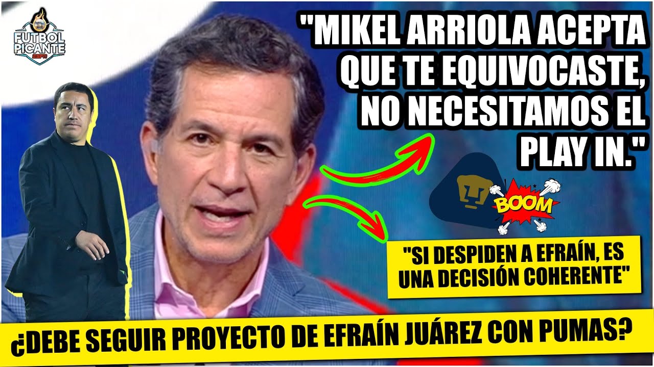PUMAS QUEDÓ ELIMINADO de LIGA MX al caer vs PACHUCA. Efraín Juárez, LA DECEPCIÓN | Futbol Picante