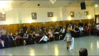 VIRGINIA GOMEZ Y CHRISTIAN MARQUEZ EN LA BALDOSA 04/04