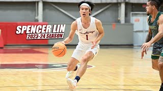 🇺🇸🇹🇼 Spencer Lin (林俊佑) MIT 2023-24 Season Highlights | 10.7 PPG 6.8 RPG 37.3 3PT%