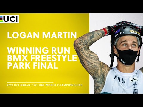 Logan Martin's Winning Run! 2021 UCI Urban Cycling World Championships