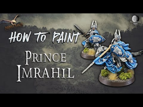 How to Paint Prince Imrahil  Lord of the Rings MESBG Painting Tutorial