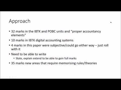 AAT Business environment practice assessment 1 walkthrough