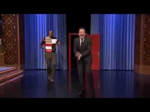 Running Man Challenge Jimmy Fallon and Carmelo Anthony