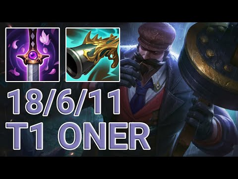 T1 Oner Graves Jungle VS Vi (Gumayusi) | KR Challenger Patch 13.10