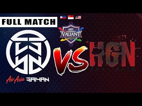 Saiyan.Paranoia vs. Hooligans - Round 2 - Full Match - AOV Valiant Online Community Tournament