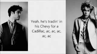 Glee - Movin&#39; Out (Lyrics)