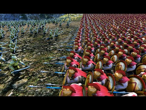 Spartans Vs Elves Vs Tribes Vs Foreign Army Ultimate Epic Battle Simulator UEBS