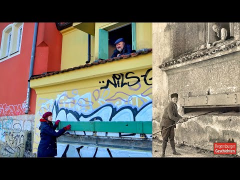 Die elektrische Schiffsdurchzugsanlage an der Steinernen Brücke in Regensburg