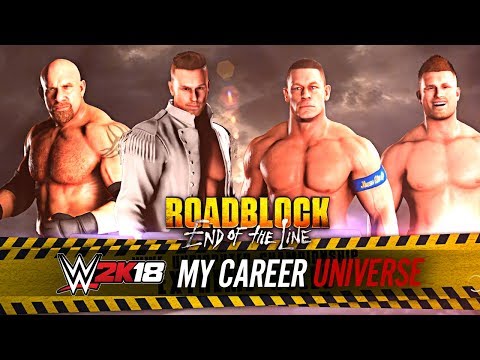 WWE 2K18 My Career Universe - FATAL FOUR WAY!! TITLE ON THE LINE!!