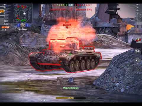 [WOT BLITZ REPLAY] Don't Ignore Me~~ The T28 Defender Sweet HESH 4218 DMG