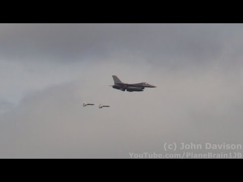 Warren Grove Air to Ground Range - F-16's & A-10's (7/16/2020)