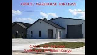 preview picture of video 'Office Space Baton Rouge-Rent Lease Office/ Warehouse'