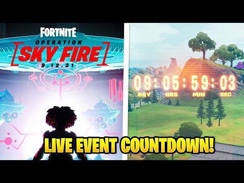 Fortnite Season 7 Live Event Countdown Timer! (Operation: Sky Fire)