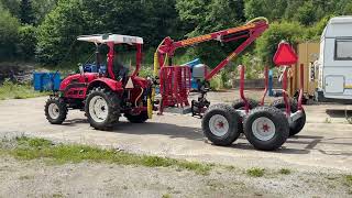 Tracteur &agrave; roues Dongfeng DF 404 / T4500 | Image 4 - Agroline