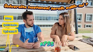 Mini vlog ✨ üniversite hastanesi ile devlet hastanesinin farkı ? Nasıl