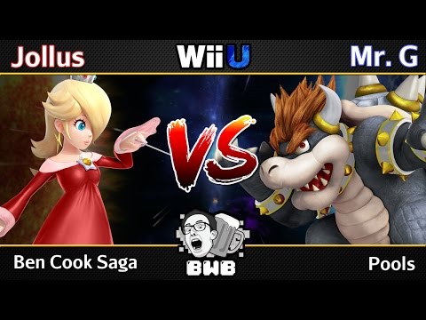 BWSmash Ben Cook Saga - Pools - Jollus (Rosalina) VS Mr. G (Bowser)