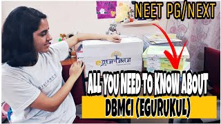 Unboxing notes from DBMCI(EGURUKUL)||Facts related to DBMCI  for NEETPG/NEXT| #Next #Neetpg #DBMCI