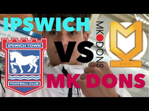 MK Dons VLOG 2021/22 Season | EFL League 1 | Ipswich Town VS MK Dons | (AWAY)