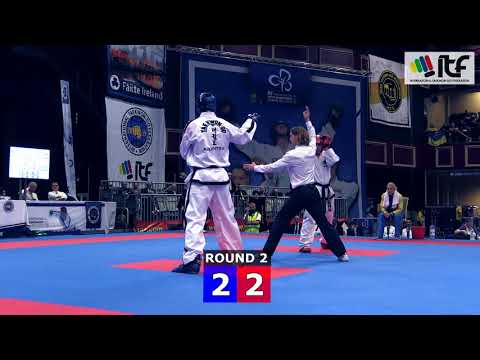ITF WCH2017 IRELAND - Sparring Senior Male +85 Kg