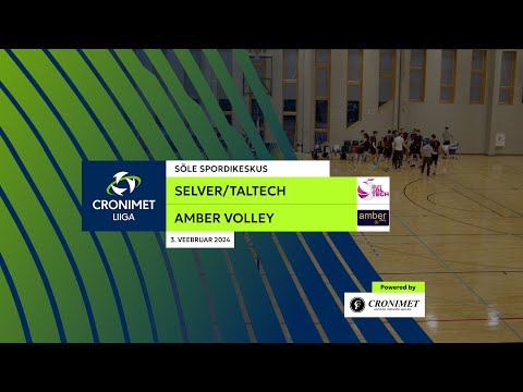 Selver/TalTech vs Amber Volley - Cronimet liiga , 3.02.2024