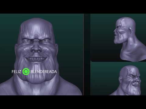 THANOS Sculpt 1 HR. ---  Ejercicio de escultura / Sculpt Exercise