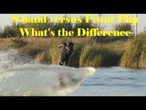 How to S-bend. How to Front Flip. What's the difference between FLIP and S-BEND. Wakeboard tutorial.