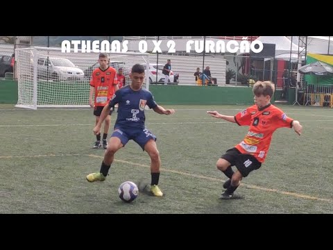 QUE SEMI-FINAL FOI ESSA? COPA ZICO JUIZ DE FORA 2022 - FURACÃO JF X ATHENAS - SUB-14 - 1' TEMPO