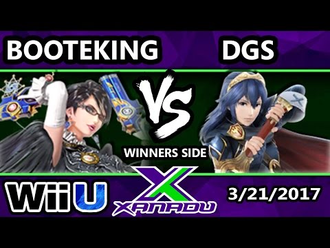 S@X 5 Year - BootEKing (Bayonetta) Vs. DGS (Lucina, Diddy) - SSB4 Tournament - Smash 4 - Smash Wii U