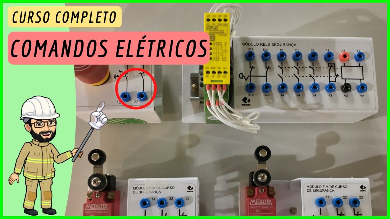 curso completo e gratuito de COMANDOS ELÉTRICOS - P2