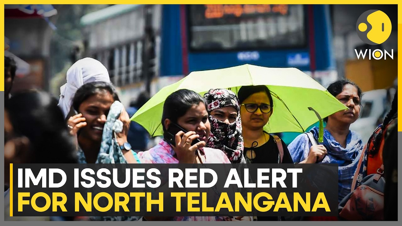 Heatwave Alert In Telangana: IMD Issues Red Warning As Temperatures Soar From April 23 | WION