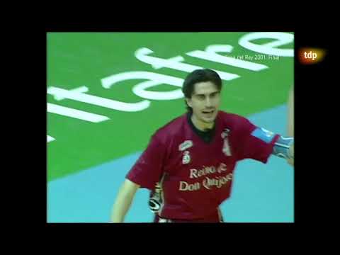 Final Copa del Rey en Ciudad Real Temporada 2000/01 Ciudad Real 20 Portland 22 --- 27/05/2001