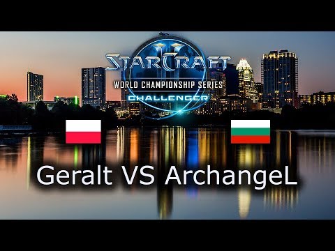 Geralt VS ArchangeL - EU Open Qualifiers for Challenger WCS Austin 2018 - polski komentarz
