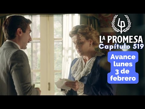LA PROMESA Avance Capítulo 519 lunes 3 febrero CRUZ descubre la traición de LEOCADIA #lapromesa