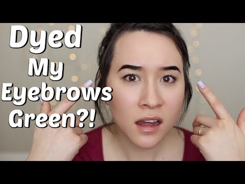 Almay Long Lasting Brow Color Review | Peel off eyebrows
