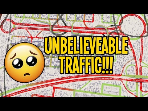Never-Ending Traffic makes 30,000 Citizens FLEE in Cities Skylines!
