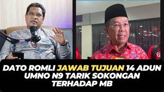 Download lagu DATO ROMLI JAWAB TUJUAN 14 ADUN UMNO N9 TARIK SOKONGAN TERHADAP MB mp3