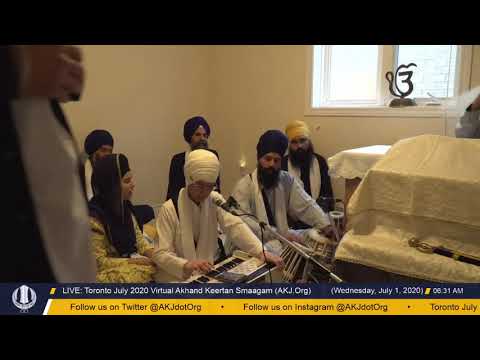 009 Toronto July 2020 Wednesday Morning -  Bibi Jaswinder Kaur Jee Dhaliwal