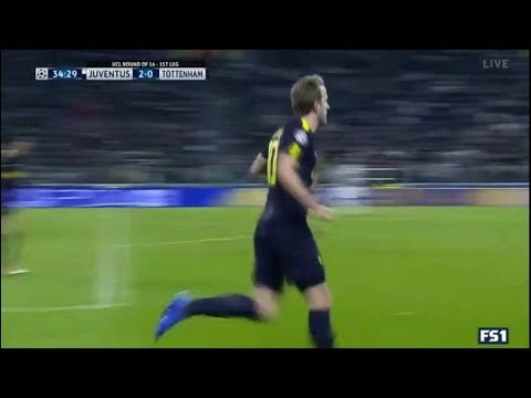 Harry Kane Super Goal HD - Juventus 2-1 Tottenham 13.02.2018