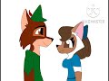 Robin Hood And Cat Brittany As Peter Pan And Wendy Darling