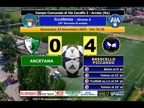 Arcetana - Brescello Piccardo 0-4