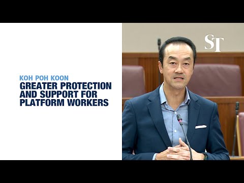 What you need to know about the new Platform Workers Bill | The Straits Times