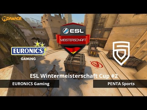 PENTA Sports gegen EURONICS Gaming - Cup #2, ESL Wintermeisterschaft 2016