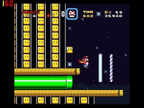 Super Mario World Custom Level: Have a Long Night