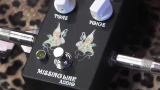 Video thumbnail for Missing Link Audio PEACOCK OVERDRIVE demo with Les Paul R9 Historic by gearmanndude